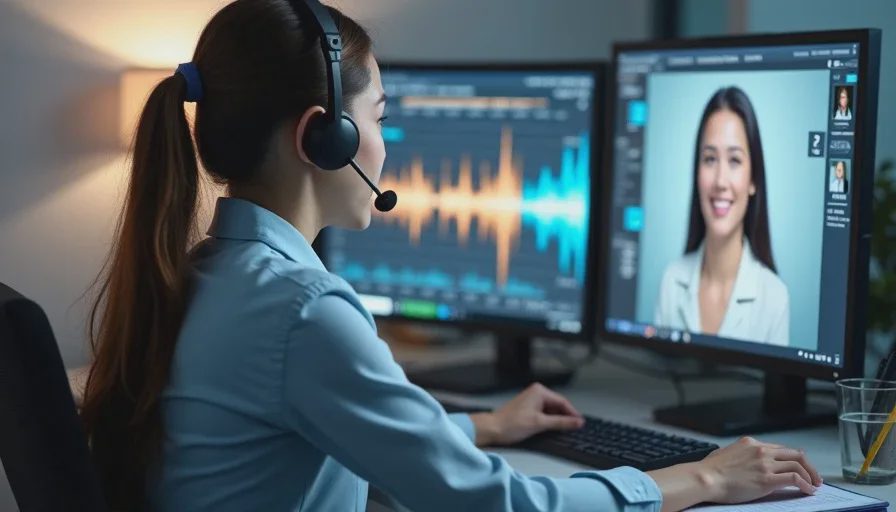 Call center agent using Gemini 3.8 Live real-time voice agent.
